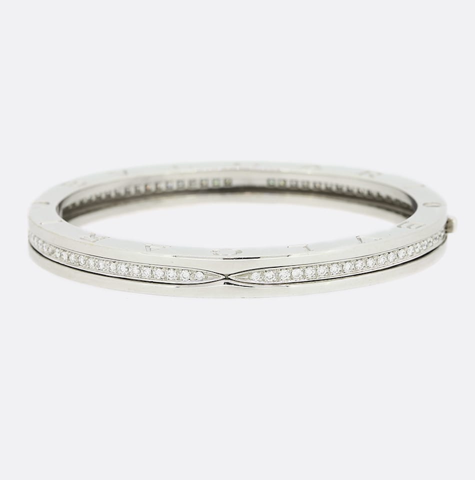 Bvlgari B.zero1 Diamond Bracelet Bangle