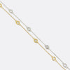 0.33 Carat Diamond Two-Tone Bracelet