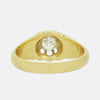 Art Deco 0.50 Carat Old Cut Diamond Gypsy Ring