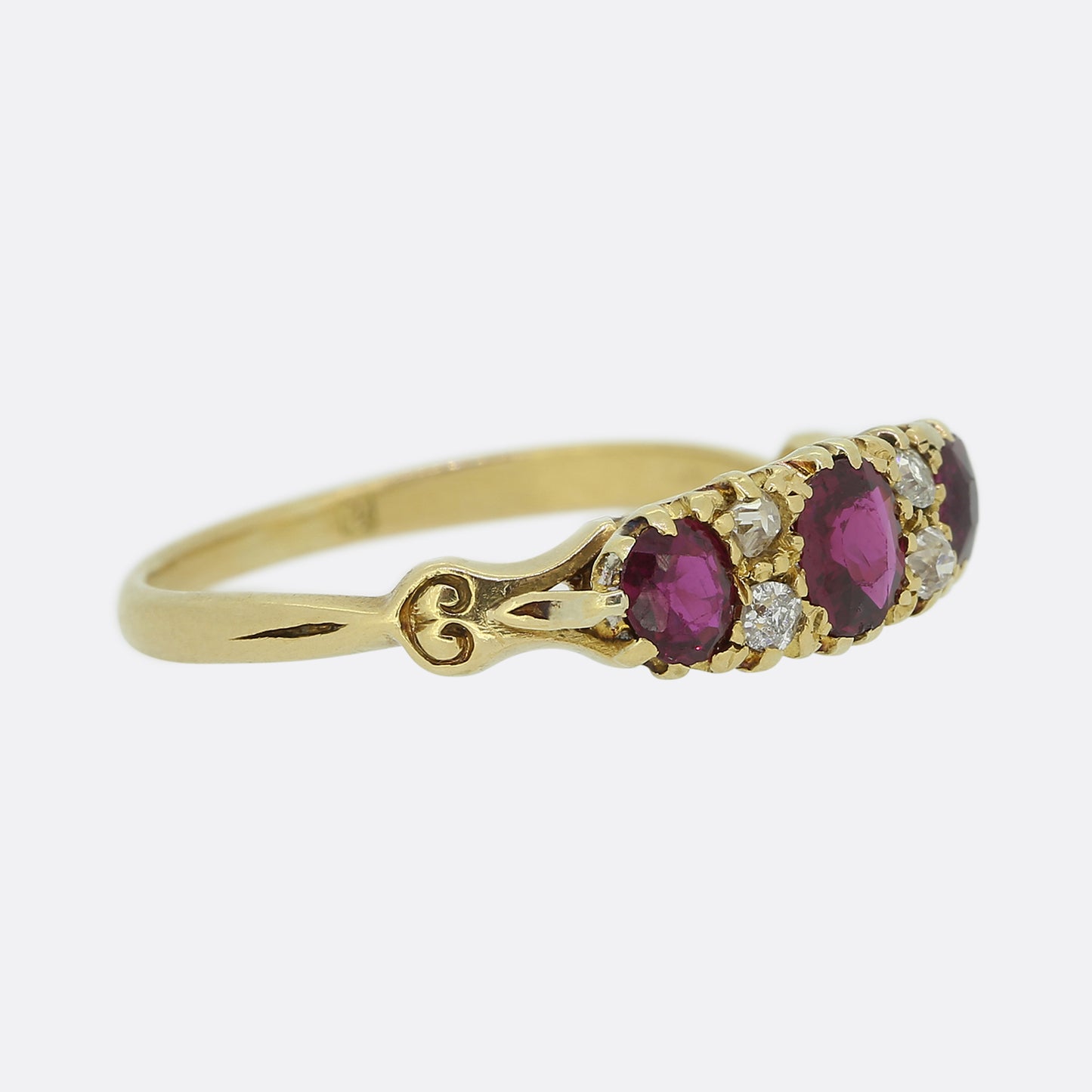 Antique Ruby and Diamond Ring