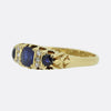 Victorian Sapphire and Diamond Ring