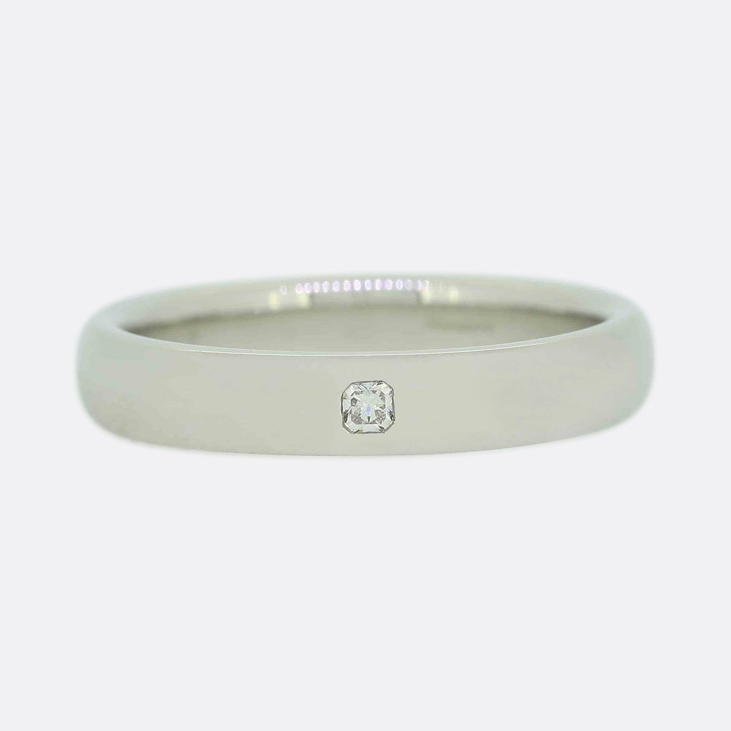 Tiffany & Co. Lucida Diamond 3mm Band Ring