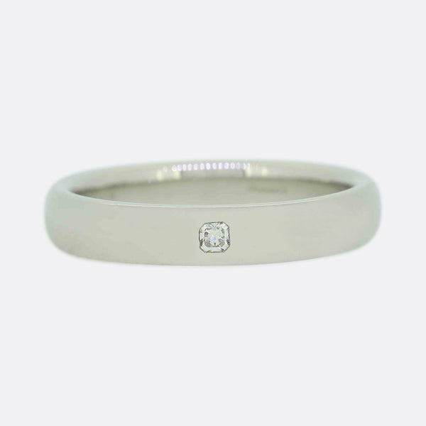 Tiffany & Co. Lucida Diamond 3mm Band Ring