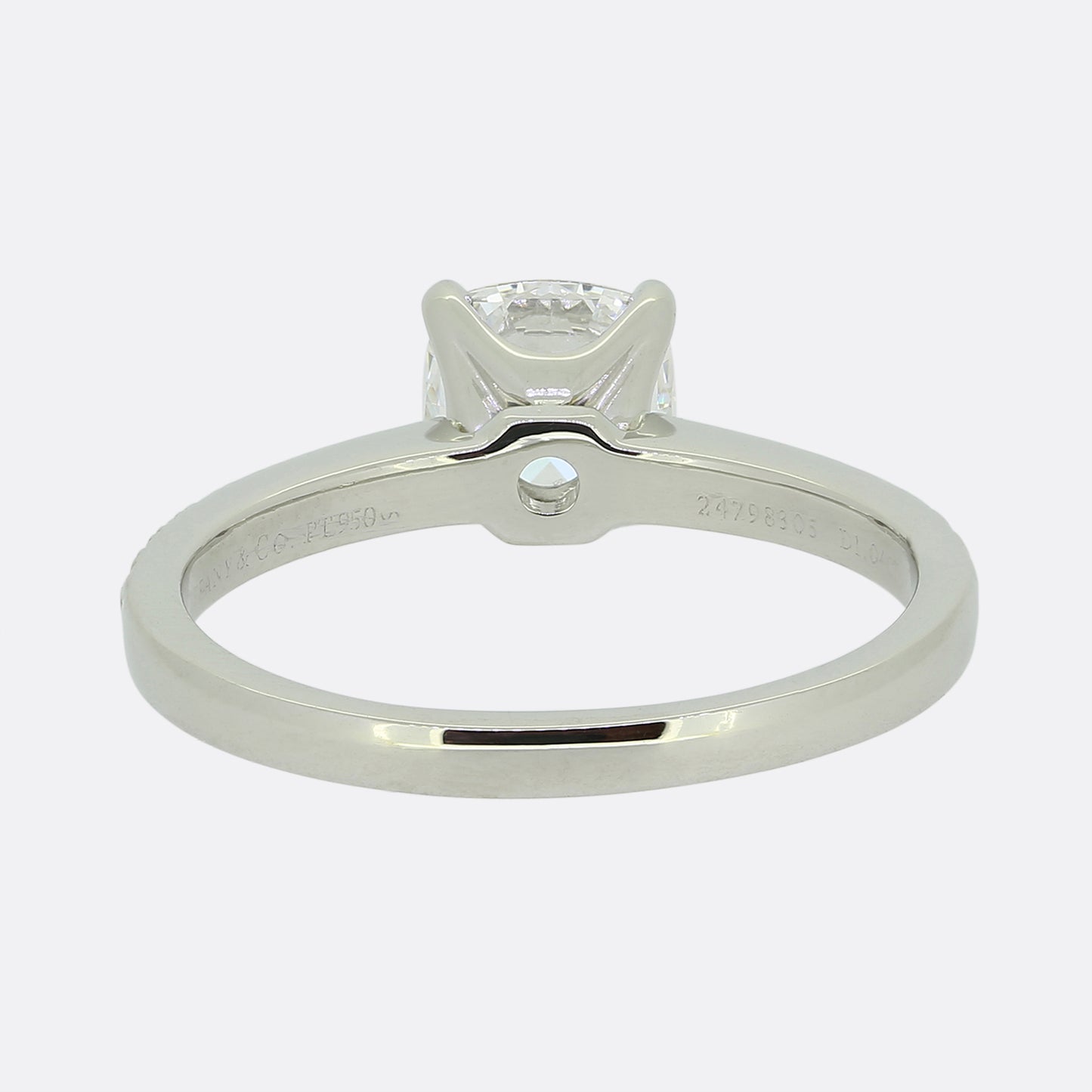 Tiffany & Co. 1.04 Carat Diamond Engagement Ring