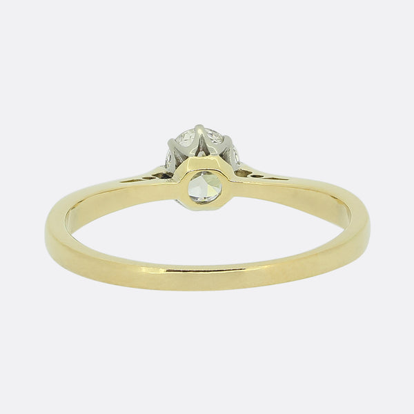 0.36 Carat Diamond Solitaire Ring