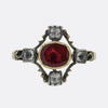 Georgian Garnet and Paste Ring