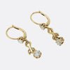 Antique Diamond Drop Earrings