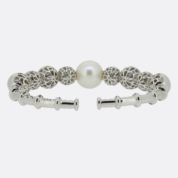 Yoko South Sea Pearl and Diamond Bracelet