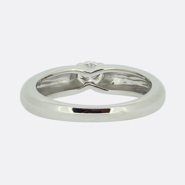 Cartier 0.30 Carat Diamond Solitaire Ring