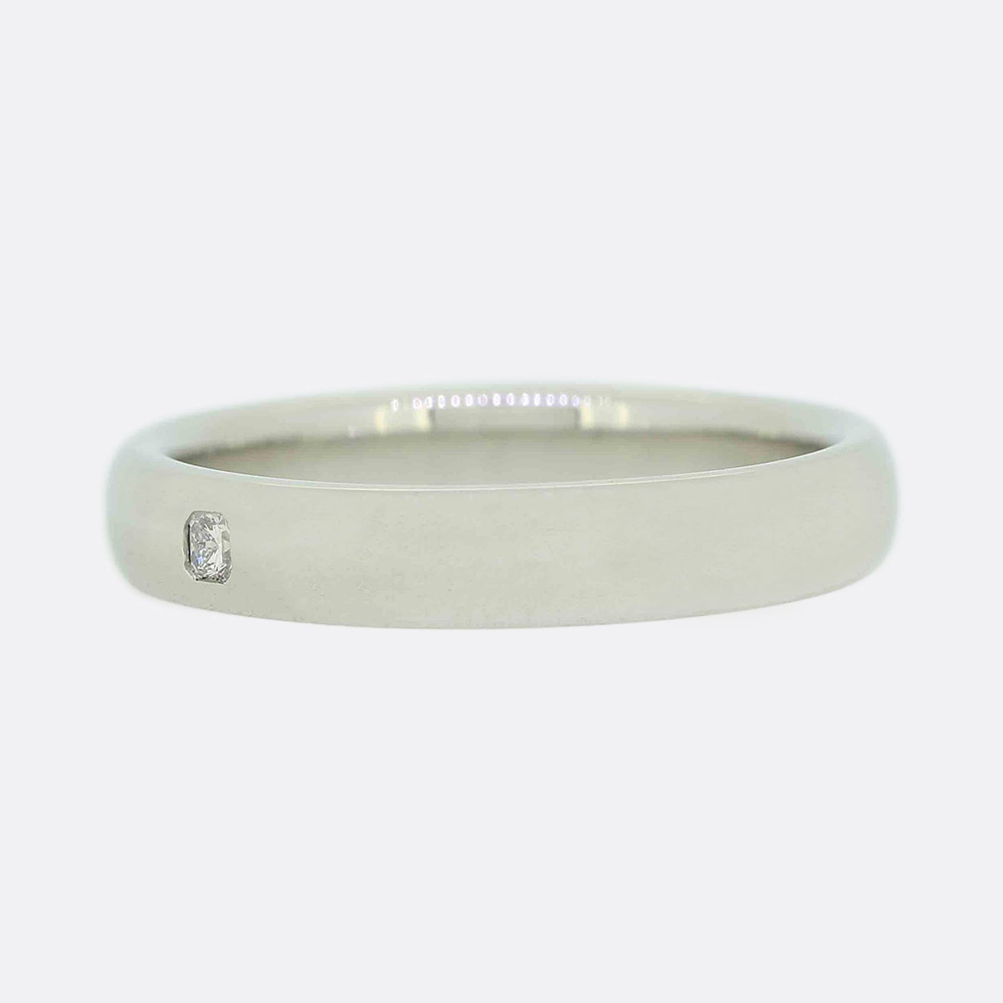 Tiffany & Co. Lucida Diamond 3mm Band Ring