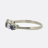 Vintage Sapphire and Diamond Five-Stone Ring