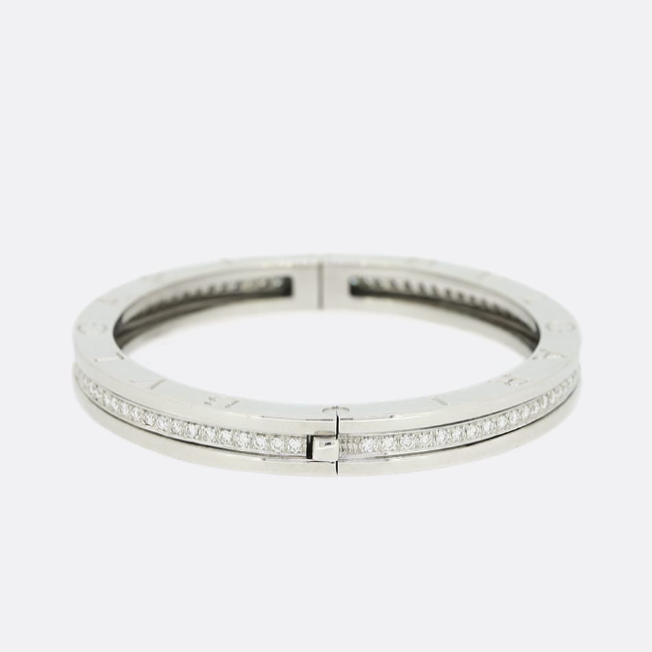 Bvlgari B.zero1 Diamond Bracelet Bangle