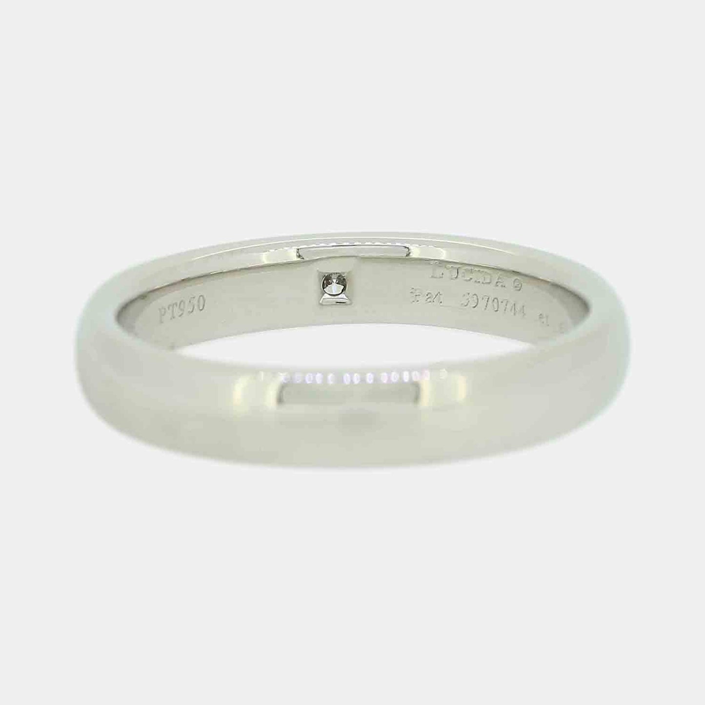 Tiffany & Co. Lucida Diamond 3mm Band Ring