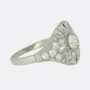 Art Deco Style Diamond Cluster Ring