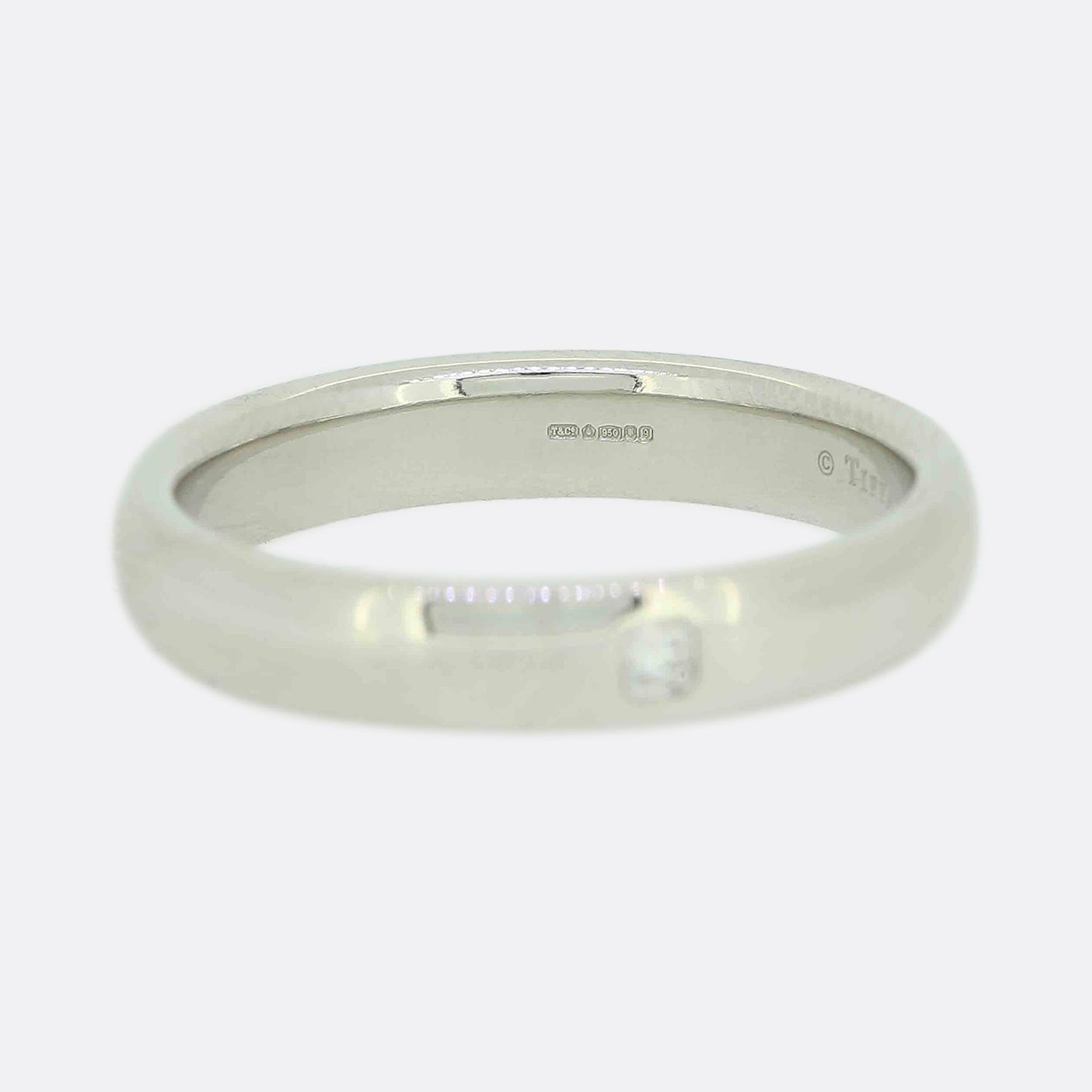 Tiffany & Co. Lucida Diamond 3mm Band Ring