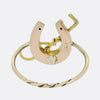 Victorian Horseshoe and Riding Crop Ring