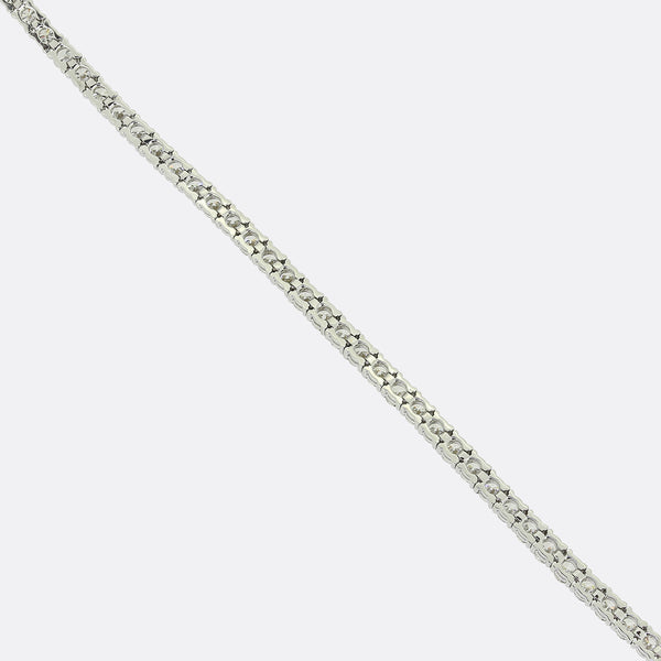 4.84 Carat Diamond Line Bracelet