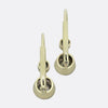 Vintage Diamond Drop Earrings