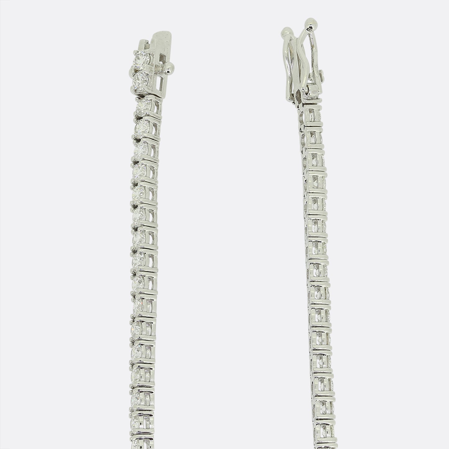 4.84 Carat Diamond Line Bracelet