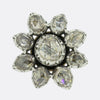 Georgian Rose Cut Diamond Cluster Ring