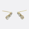 Antique Old Cut Diamond Drop Earrings