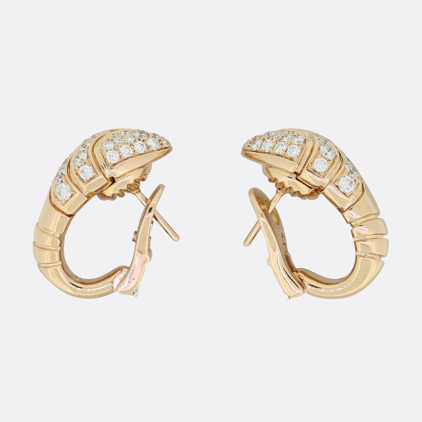 Bvlgari Serpenti Diamond Earrings