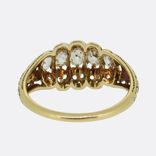 Victorian Five Stone Diamond Ring