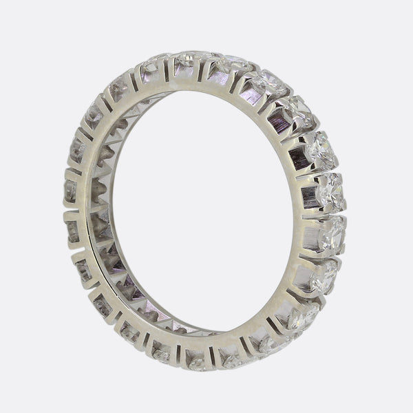 1.76 Carat Diamond Full Eternity Ring Size M (53)