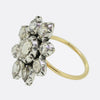 Georgian Rose Cut Diamond Cluster Ring