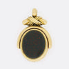 Victorian Agate and Bloodstone Fob Pendant