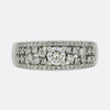 0.25 Carat Diamond Cluster Ring