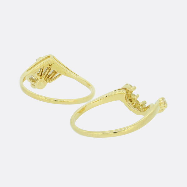 0.60 Carat Interlcoking Diamond Rings