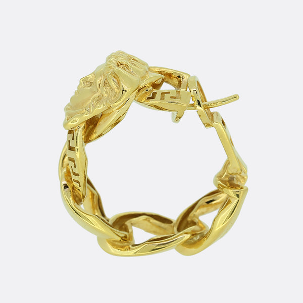Versace La Medusa Hoop Earrings