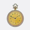 Chaumet Art Deco Enamel and Diamond Pocket Watch