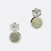 Mappin and Webb Treasure Express Mother of Pearl and Diamond Stud Earrings