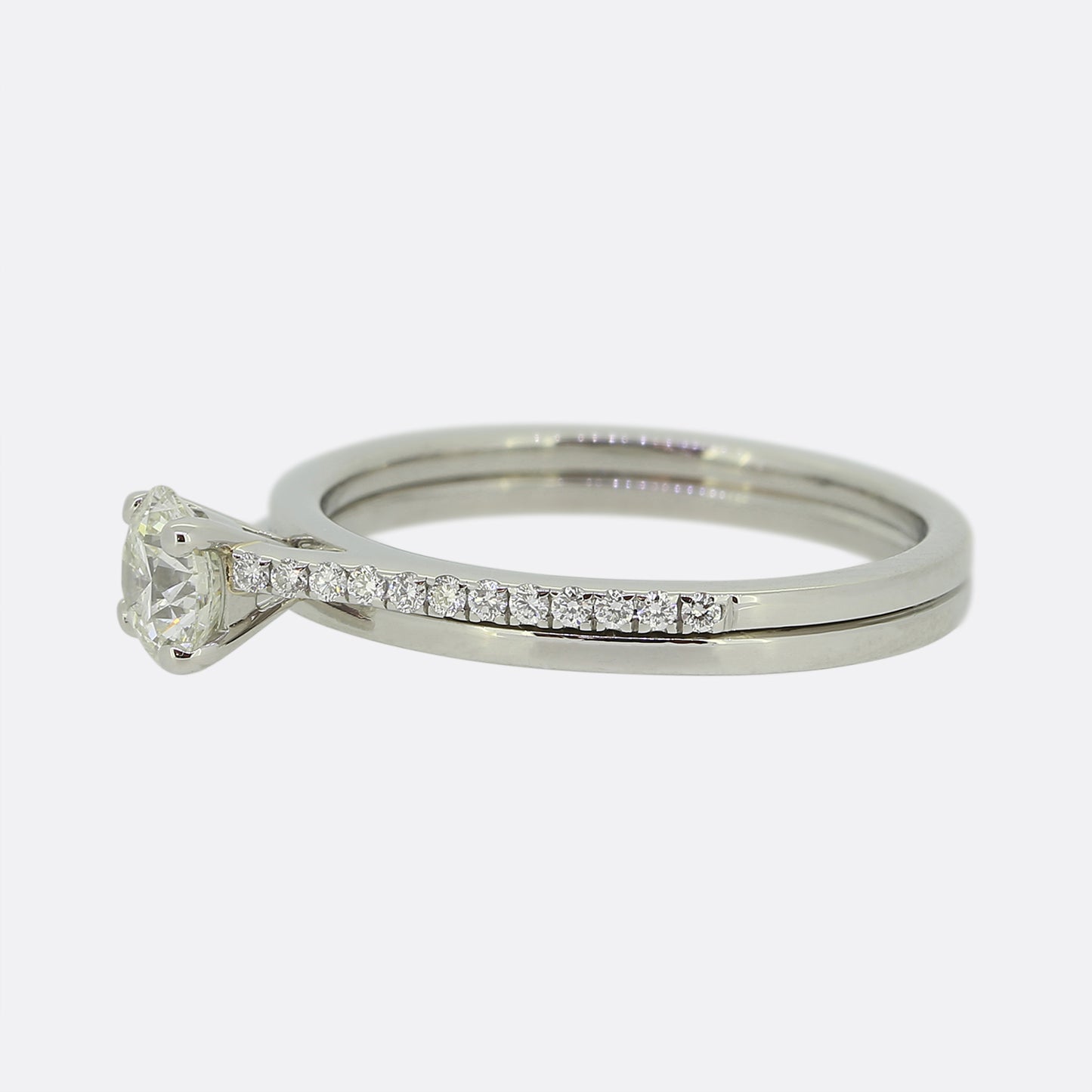 De Beers 0.46 Carat Diamond Promise Solitaire Ring