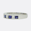 Sapphire and Diamond Eternity Band