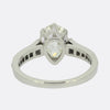 Edwardian 1.40 Carat Pear Cut Diamond Ring