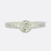 0.50 Carat Brilliant Cut Diamond Solitaire Ring