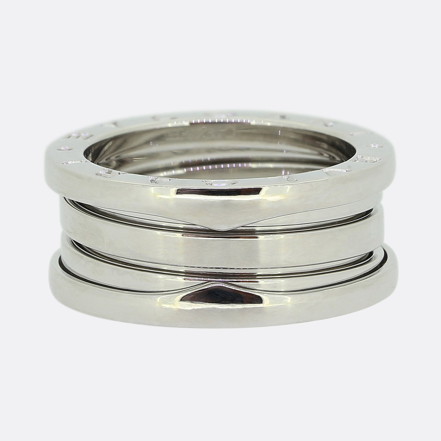 Bvlgari B.Zero1 Four Band Ring Size K (51)