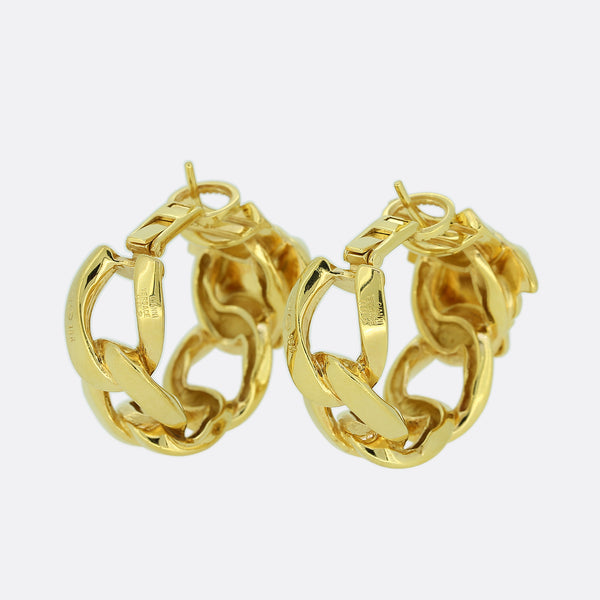 Versace La Medusa Hoop Earrings