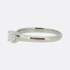 Tiffany & Co. 0.43 Carat Lucida Cut Diamond Solitaire Ring