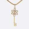 Diamond Key Pendant Necklace