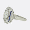 Art Deco 1.35 Carat Diamond Engagement Ring