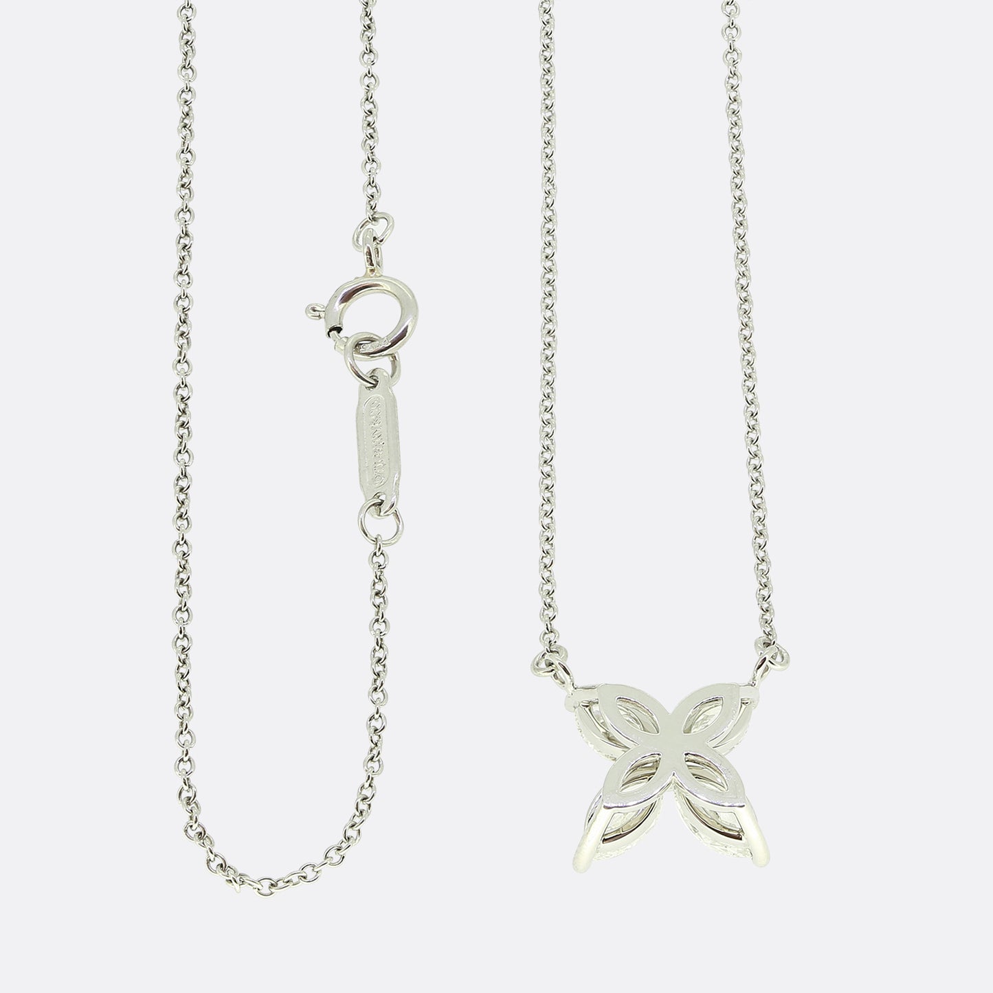 Tiffany & Co. Victoria Diamond Pendant Necklace