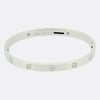 Cartier Four Diamond LOVE Bangle Size 19