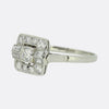 Art Deco Diamond Cluster Ring