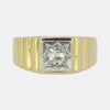 Antique Old Cut Diamond Signet Ring