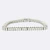 6.97 Carat Baguette Cut Diamond Bracelet