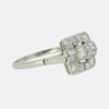 Art Deco Diamond Cluster Ring